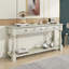 Console Console de 63 po de long avec tiroirs et tablette pour le vestibule-1729145181