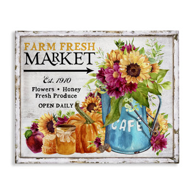 Art mural sur toile Fall Farm Market par Creatif Belle bp-580_CN