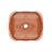 Whitehaus 14" Rectangular Undermount Entertainment/Prep Sink with a Hammered Texture Surface-21742227