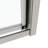 38-42" W X 71" H Piovt Swing Glass Shower Door,Pivot Frame Sliding Shower Door With 1/4"(6Mm) Clear SGCC Tempered Glass Finish Shower Doors,Reversible Installation-114613415