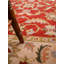 Tapis écologiques en laine touffetée à la main Sanna - octogone, couleur rouge-beige, design moderne contemporain, tapis antidérapants faits à la main épais pour le salon, la chambre à coucher-794612225-798833167