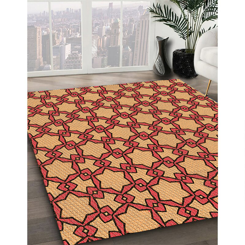 Tapis 100% à motif lavable à la machine 2989, Rectangle 2 pi x 3 pi