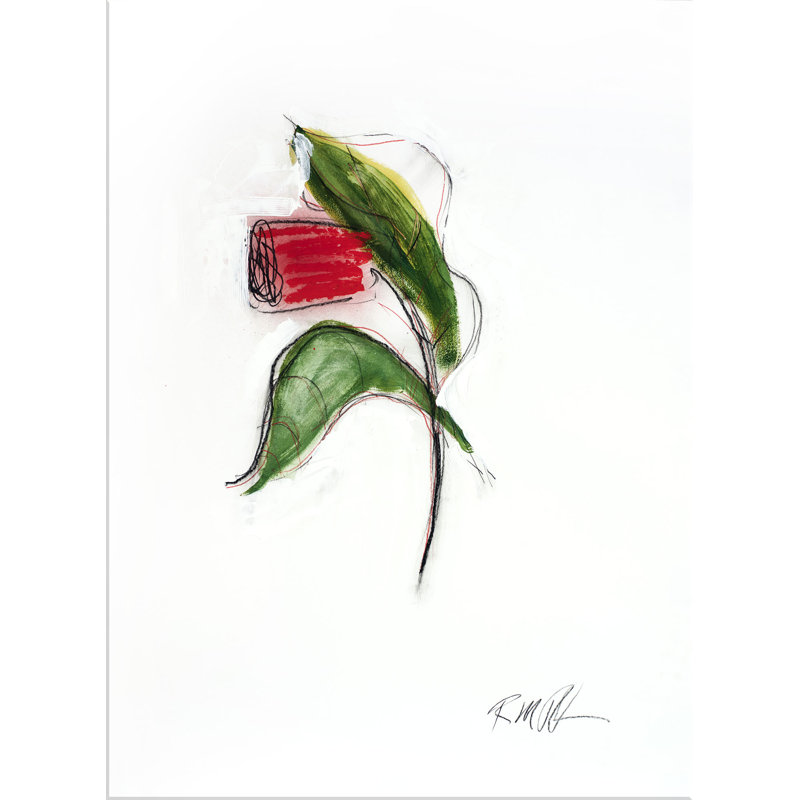 Leaf And Flower 5 Print