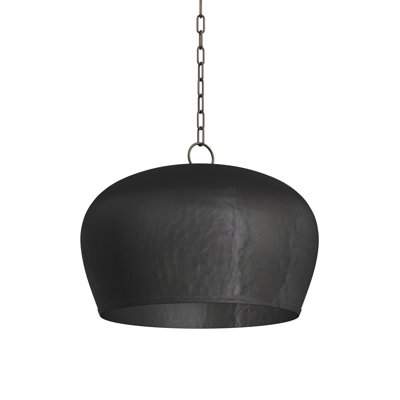 Luminaire suspendu en dome à 1 lumière