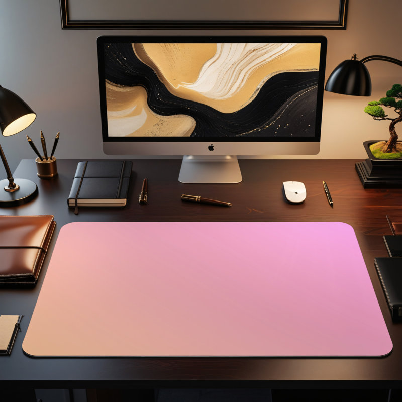 Polyester Desk Pad, 23.6x13.8