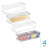 iDesign Stackable Hinged-Lid Pantry or Kitchen Storage Box - Lidded Storage Box for Organizing Cabinets and Under Sinks
