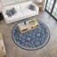 Tapis bleu marine Hoban-28785053