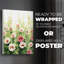 Sunlit Flora II - Impression sur toile seulement - NON-CADRE-1841820456