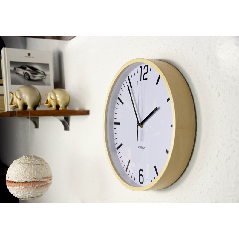 Horloge murale 10,2" hygge time