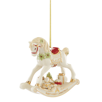 2025 Vintage Rocking Horse Ornament