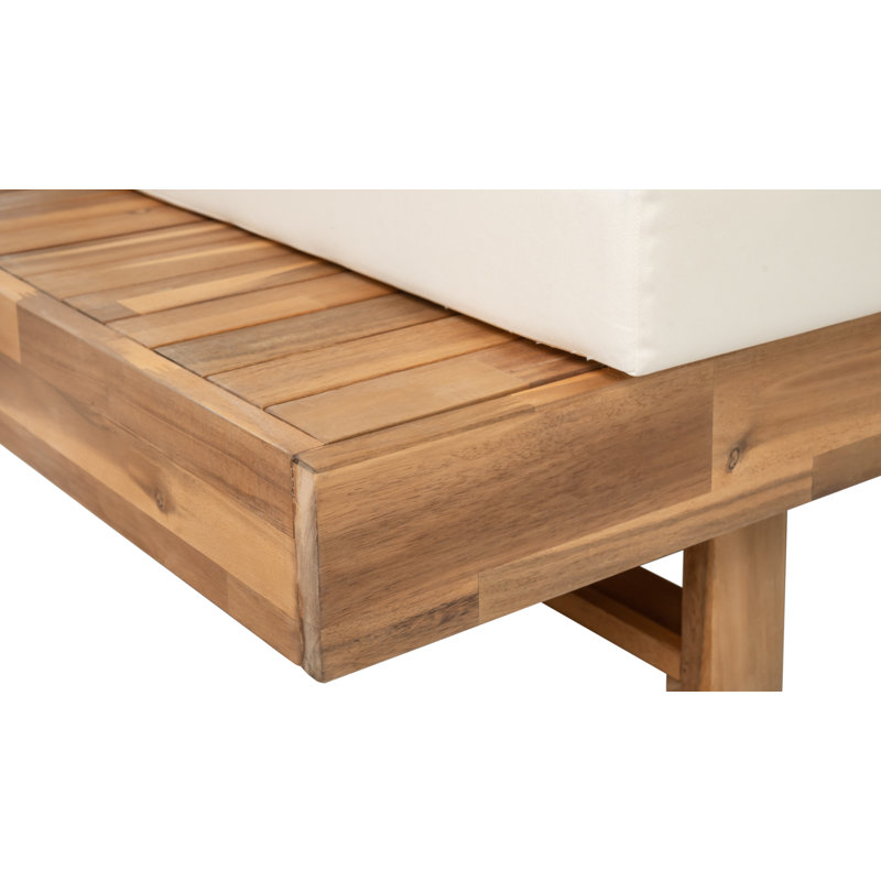 Ensemble de canapé modulaire d'extérieur 4 pièces