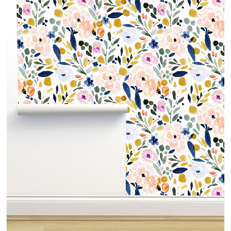 Rouleau de papier peint adhésif L 6 pi x l 24 po Crystal W Design