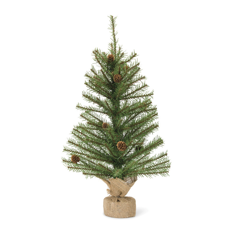 26'' Faux Pine Tree in Freestanding