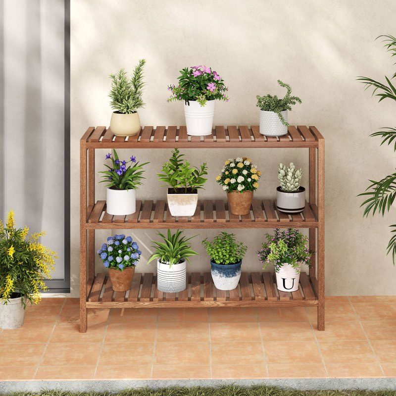 Table de rangement à 3 niveaux