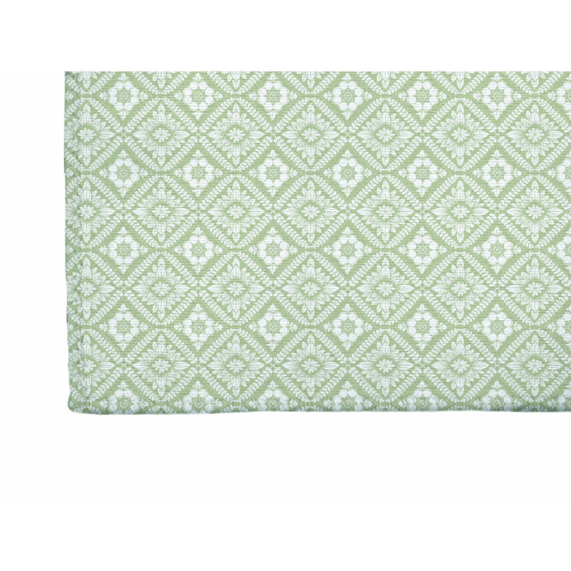 Petit tapis de bureau Talia, L 24 po x P 36 po, Sauge