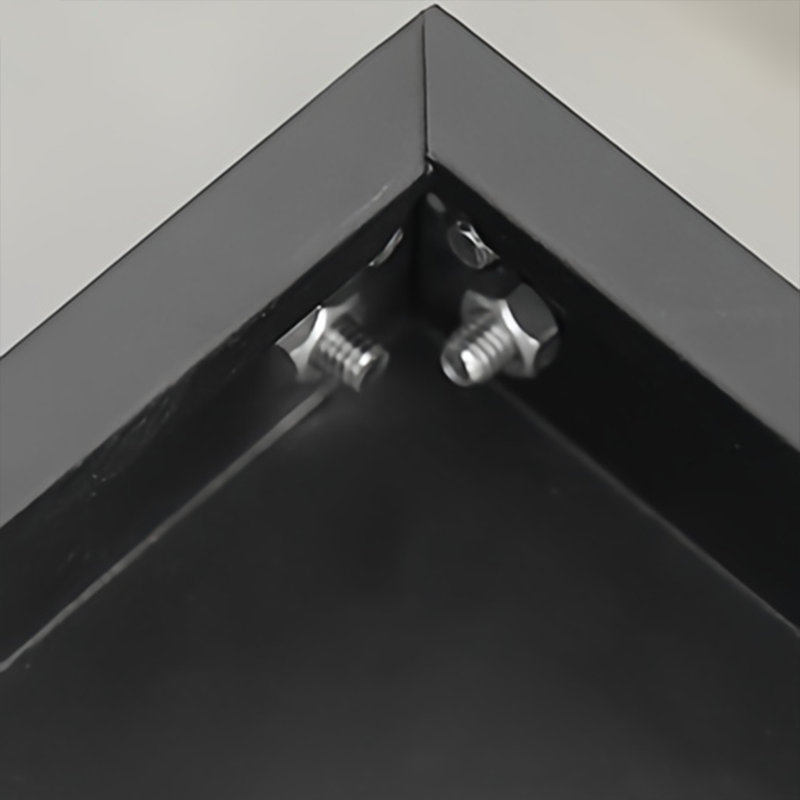 Chariot multi-outils noir avec roues
