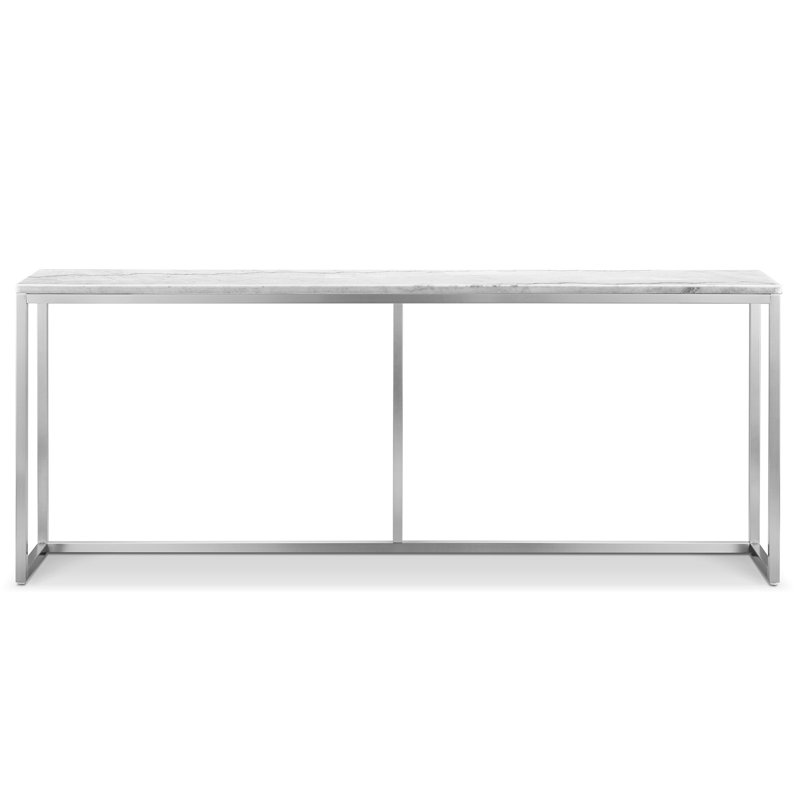 Callon 72'' Marble Top Console Table