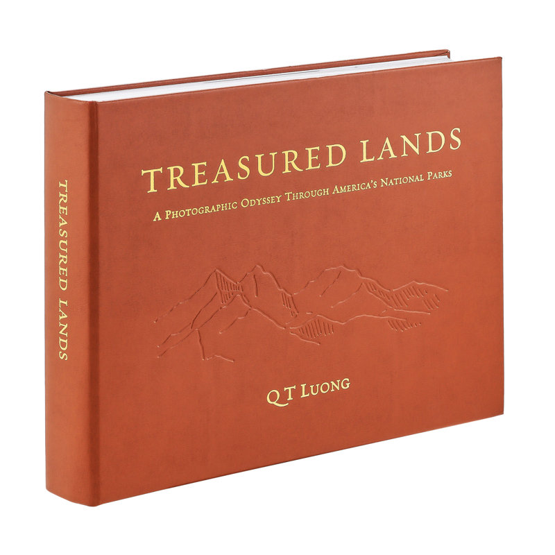 Treasured Lands Leather Bound Book