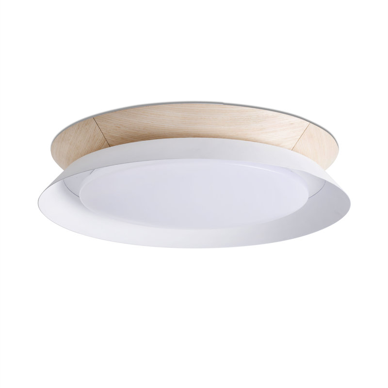 Alvetta LED Flush Mount, White