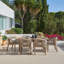 6 Seater Wooden Garden Dining Set -805032008