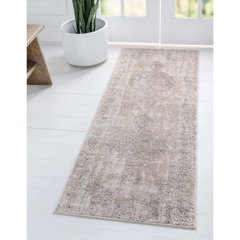 Geddis Ikat Indoor Rug, Runner 2'2" x 12'