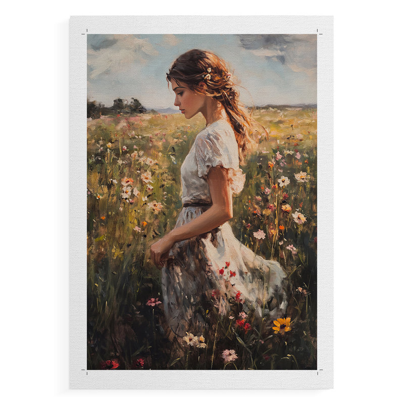 WOMEN Series CCLxx - Reproduction sur toile de qualité supérieure seulement - NON-CADRE - Prêt à être accroché
