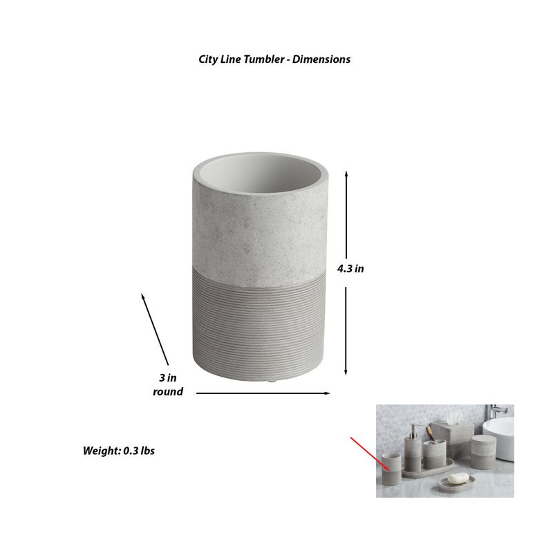 Roselli Trading Company® City Line Tumbler