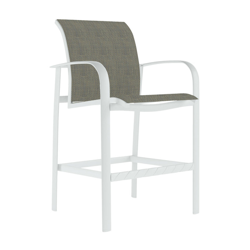 Tabouret de bar 28 po Laguna Beach, Neige, Gold Coast