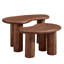 Ensemble de tables basses gigognes en bois de manguier Hackney-113244263