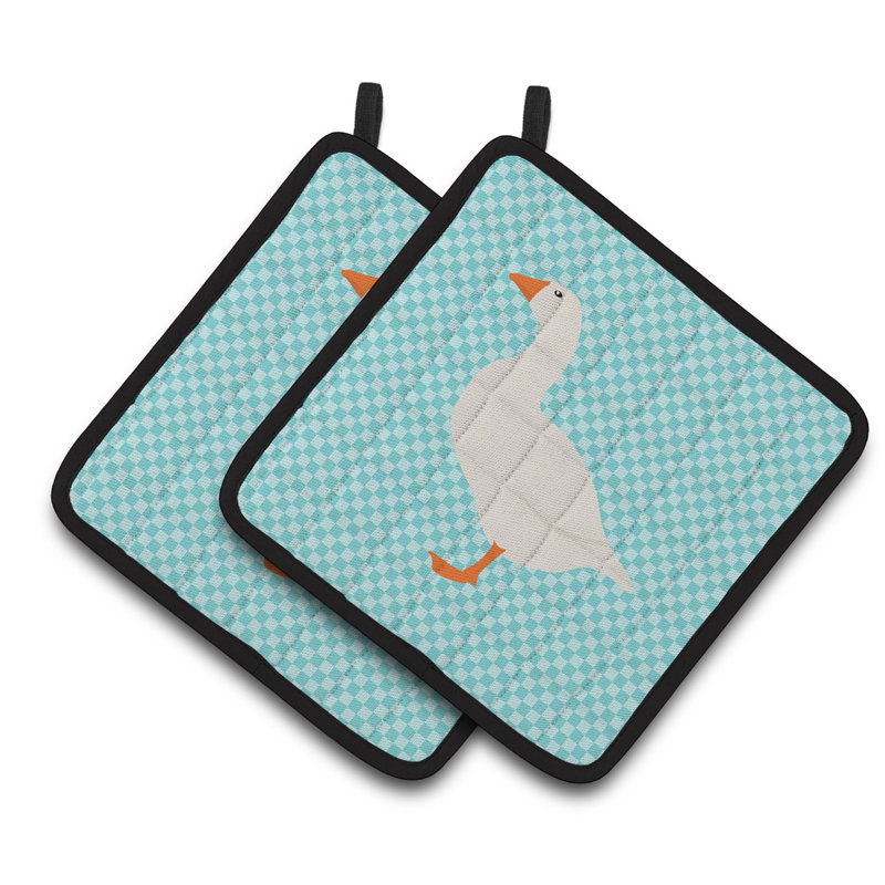 Caroline's Treasures Striped Polyester Potholder