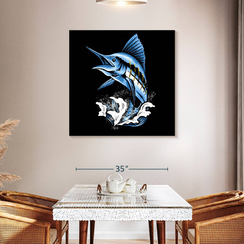 Brampt Jumping Marlin Fish
