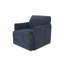 Fauteuil pivotant bleu 360 ° Evalina-106743343