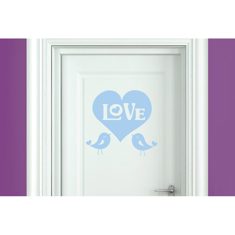 Wall Decal, Light Blue