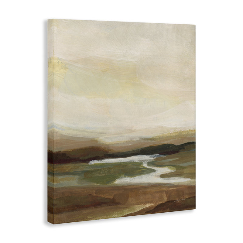 «Chestnut Springs River», art mural sur toile par Haley Knighten, H 20 po x l 16 po