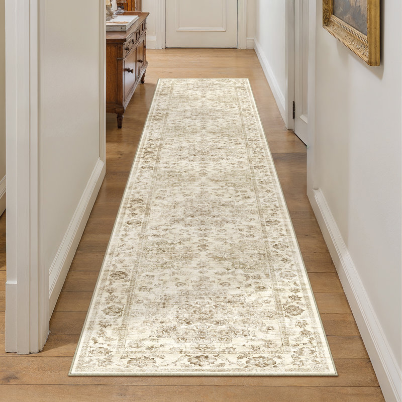 Oriental Area Rug, Runner 61 x 183 cm