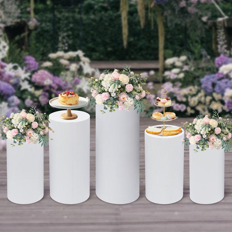 Support à fleurs 5 pièces