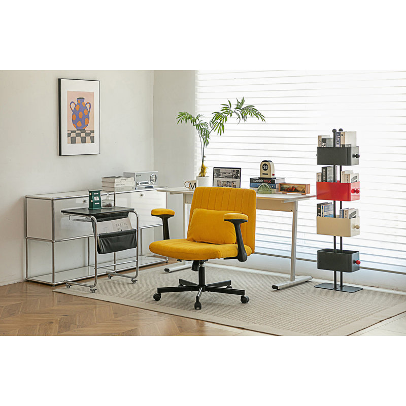 Chaise de bureau Modern, Jaune