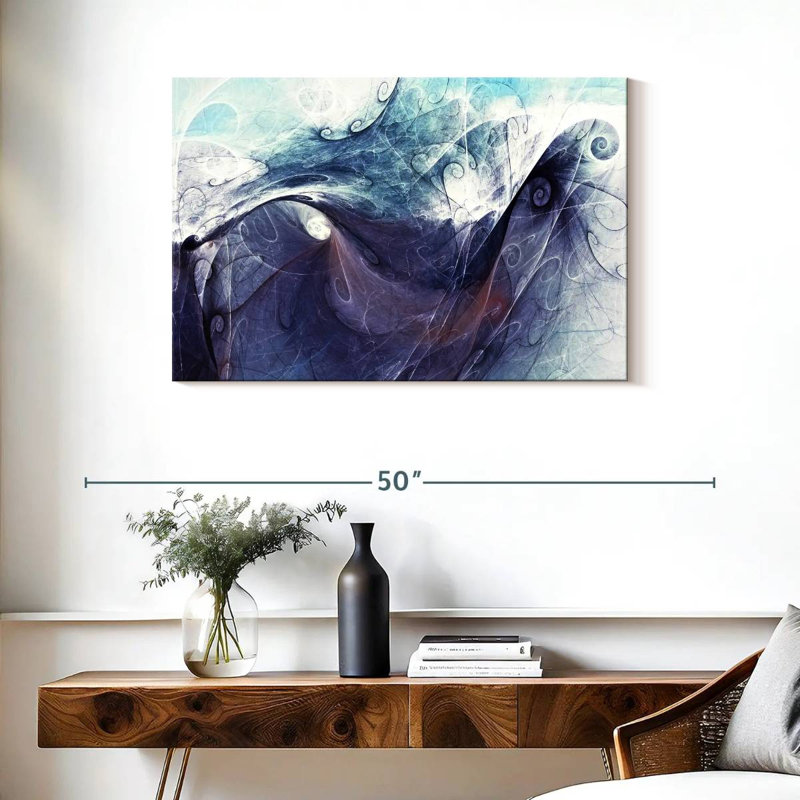 Avery Abyss Dynamic Abstract, 24" H x 36" W