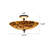 Alexsis Shell Semi Flush Mount