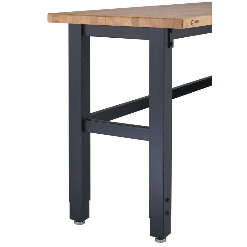 TRINITY Wood Top Work Table, 40" H X 72" W X 19" D