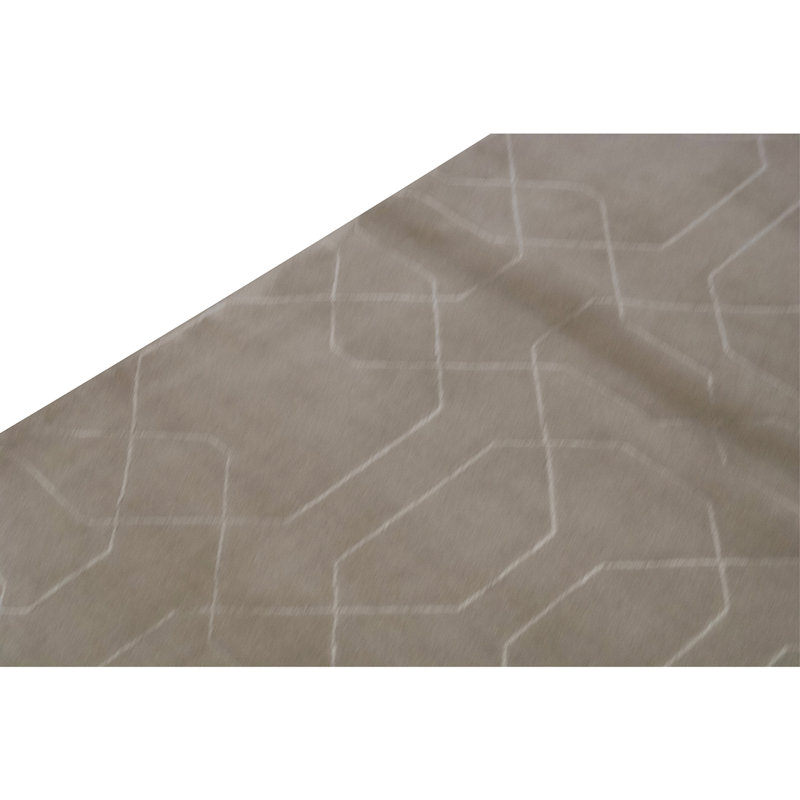 Hand Knotted Area Rug in Olive