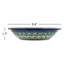 Forget Me Not Stoneware Pasta Bowl