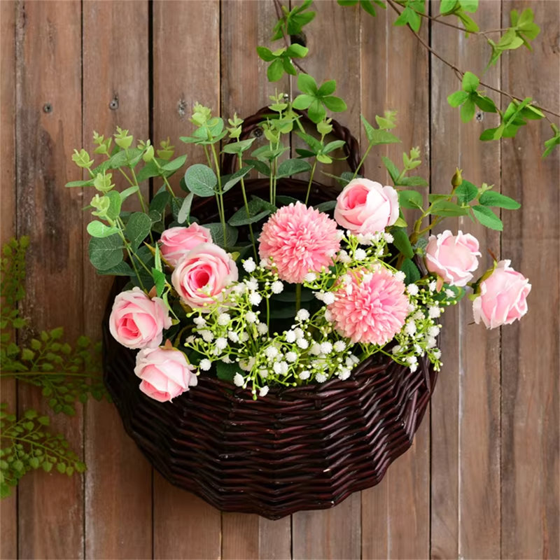 Wall-Mounted Artificial Flower