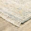 Tapis gris / beige fait à la main Hadden-875103814
