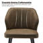 Konate Upholstered Counter Stool with Metal Frame-527978122