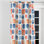 Rideaux occultant Modern - rideau à œillets en patchwork - 1 panneau