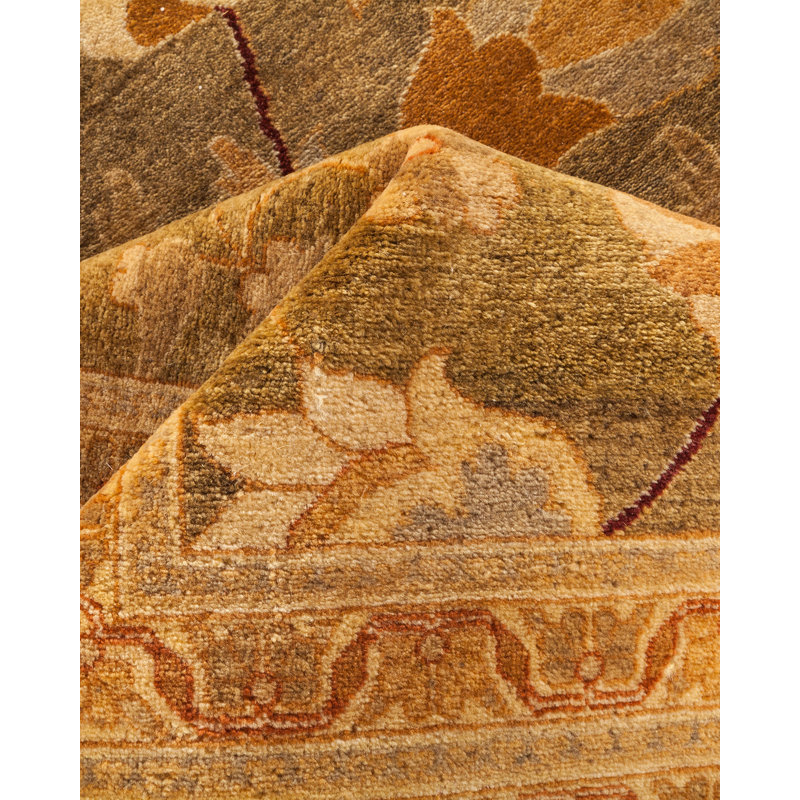 Classic One-of-a-Kind 12' 2" X 17' 9" Hand Knotted Area Rug