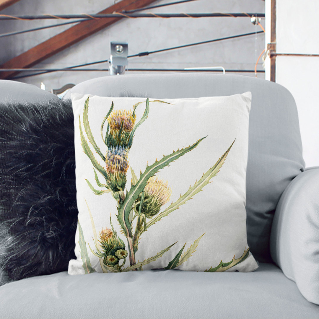 White Thistle Scatter Cushion