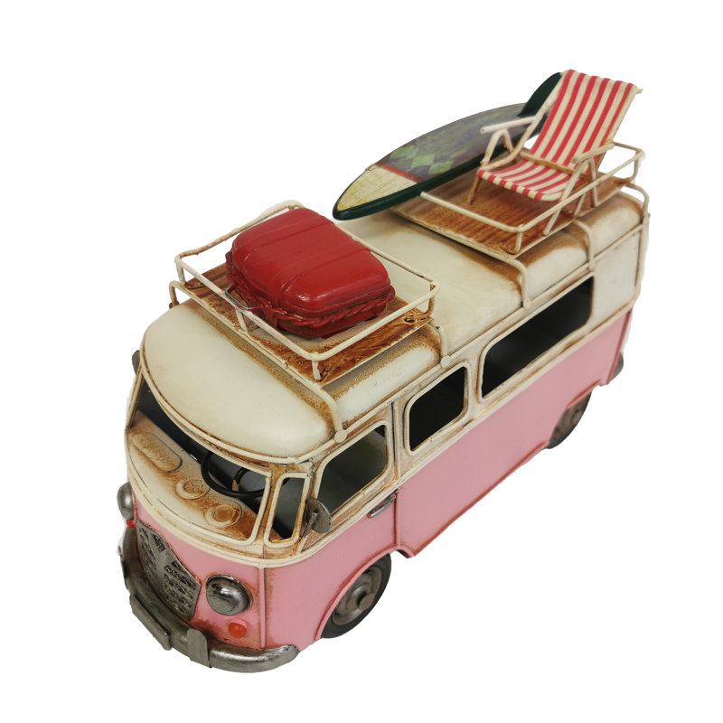 Bus métallique en métal Wachtel, Rose