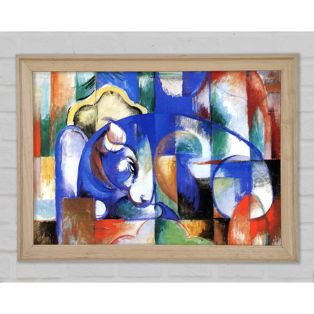 Franz Marc Bull - Einzelner Bilderrahmen Kunstdrucke